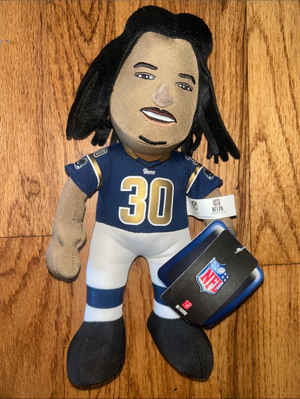 Vintage Todd Gurley 10” NFL Rams #30 Plush Player NWT
